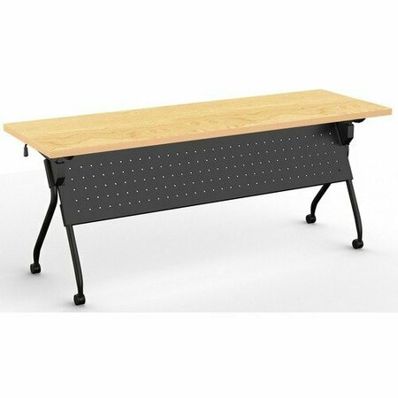 SPECIAL-T Table, FlipNest, Transform2, 72inx24inx30in, Crema Maple/Black SCTTRNF22472BCM